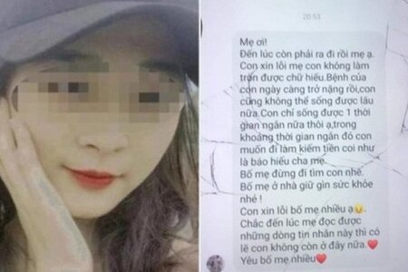 Đã có tung tích nữ sinh ở Hà Tĩnh mất tích kèm đoạn tin nhắn xót xa