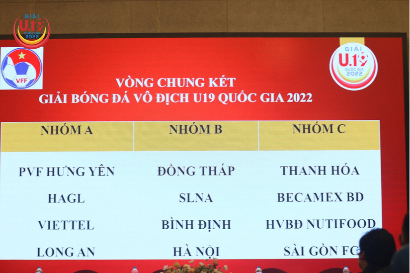 U19 HAGL rơi vào bảng đấu tử thần ở VCK U19 quốc gia