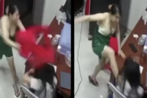 Xôn xao clip bé gái 12 tuổi ở TP.HCM bị mẹ ruột bạo hành dã man