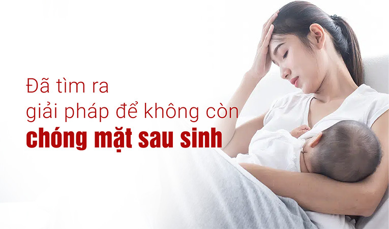 chóng mặt sau sinh