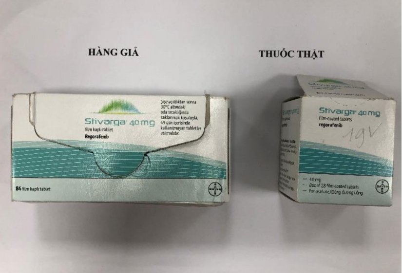 Cảnh báo các mẫu nghi thuốc giả trị ung thư và chống đông máu