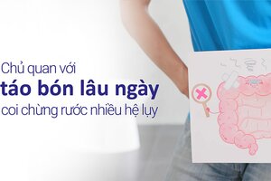 Chủ quan với táo bón lâu ngày, coi chừng rước nhiều hệ lụy!