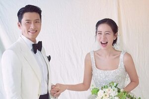 Ảnh cưới chính thức của Hyun Bin - Son Ye Jin trong hôn lễ thế kỷ