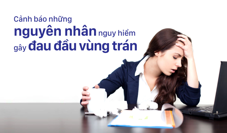 Đau đầu vùng trán