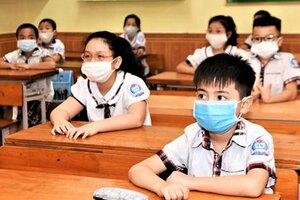 Hà Nội cho học sinh từ lớp 1-6 trở lại trường từ ngày 6/4