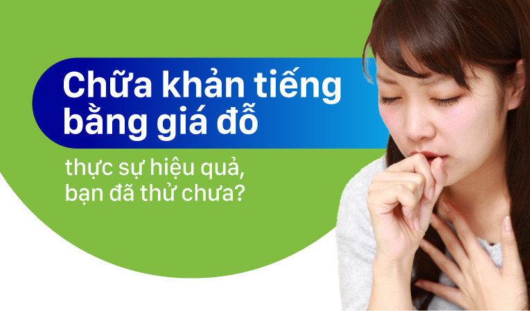 Chữa khản tiếng bằng giá đỗ