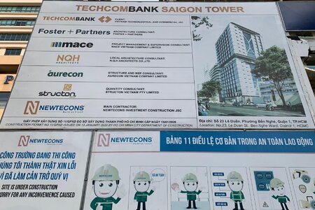 Techcombank sắp khai trương trụ sở tại đất vàng 23 Lê Duẩn