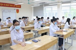Nam Định "chốt" thời gian tổ chức thi vào lớp 10 năm 2022