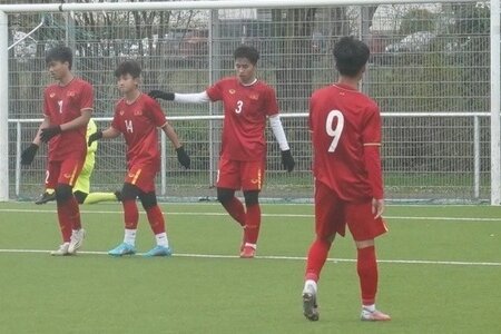 Tuyển U17 Việt Nam có chiến thắng thứ 2 trong chuyến tập huấn tại Đức