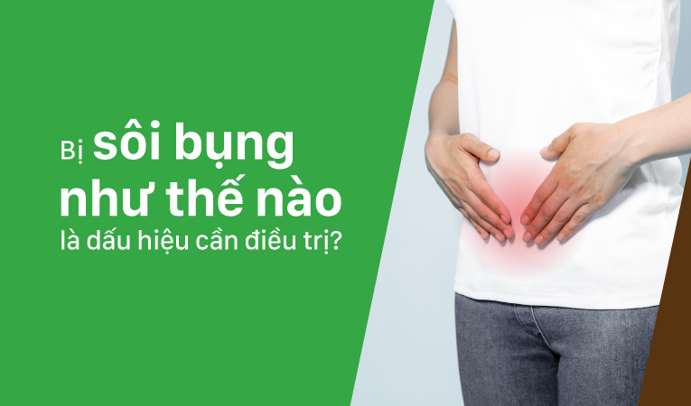 bị sôi bụng