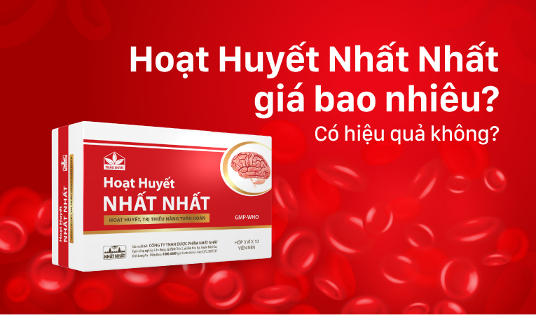 Hoạt Huyết Nhất Nhất giá bao nhiêu