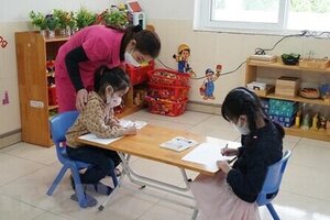 Nhiều tỉnh, thành cho trẻ mầm non đi học trực tiếp