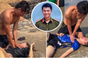 Danh tính 'người hùng' cứu sống nhóm bạn trẻ bị duối nước ở Vũng Tàu