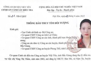 Truy tìm nữ công nhân bỏ con mới đẻ trong nhà vệ sinh khu công nghiệp