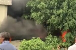 Cháy phòng bảo vệ trường học, bé gái 12 tuổi tử vong thương tâm