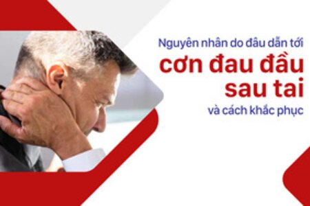 Nguyên nhân dẫn tới cơn đau đầu sau tai và cách khắc phục