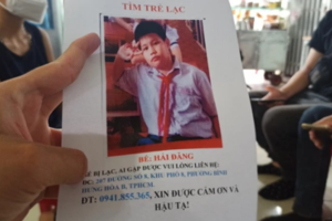 Nam sinh lớp 7 mất liên lạc với gia đình nhiều ngày liền