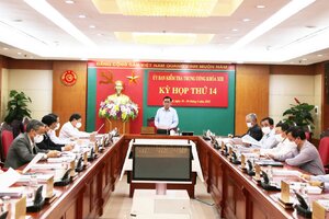 Toàn văn thông cáo báo chí kỳ họp thứ 14 của Ủy ban Kiểm tra Trung ương