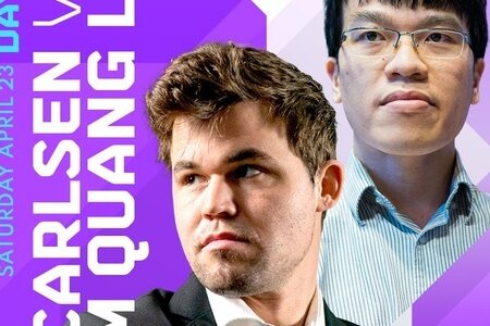 Kỳ thủ số 1 Việt Nam Lê Quang Liêm đánh bại “Vua cờ thế giới” Magnus Carlsen