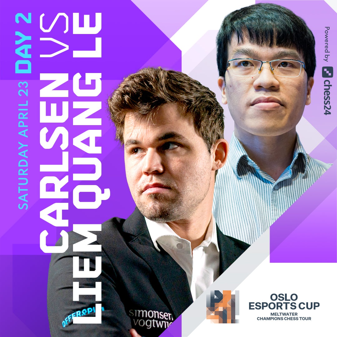 Kỳ thủ số 1 Việt Nam Lê Quang Liêm đánh bại “Vua cờ thế giới” Magnus Carlsen