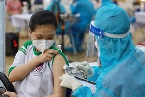 Đã có hơn 374.200 liều vaccine phòng Covid-19 được tiêm cho trẻ từ 5 - dưới 12 tuổi