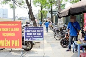 57 điểm đỗ xe miễn phí được bố trí tại Hà Nội phục vụ SEA Games 31