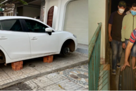 Bắt kẻ tháo trộm 4 bánh xe ô tô Mazda 3 của gia đình ở Đắk Lắk