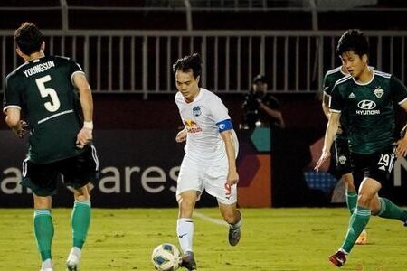 Báo Hàn Quốc nói gì khi Việt Nam vượt mặt Trung Quốc ở AFC Champions League?