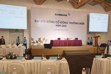 Đại hội cổ đông Eximbank bất thành