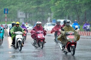 Tin thời tiết ngày 2/5: Miền Bắc tăng nhiệt, Tây Nguyên và Nam Bộ mưa to