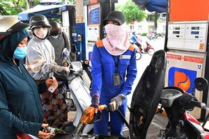 Giá xăng dầu tiếp tục tăng từ 15h chiều nay