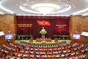Khai mạc Hội nghị Trung ương 5 khóa XIII
