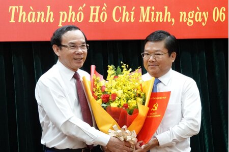 Bí thư Quận ủy Bình Tân làm Giám đốc Sở LĐ-TB-XH