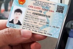 Dùng căn cước công dân gắn chip rút tiền ATM