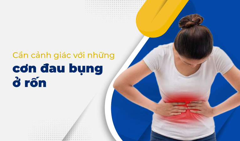 Đau bụng ở rốn