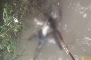 Phát hiện thi thể không đầu, mất hai bàn tay nổi trên mặt nước