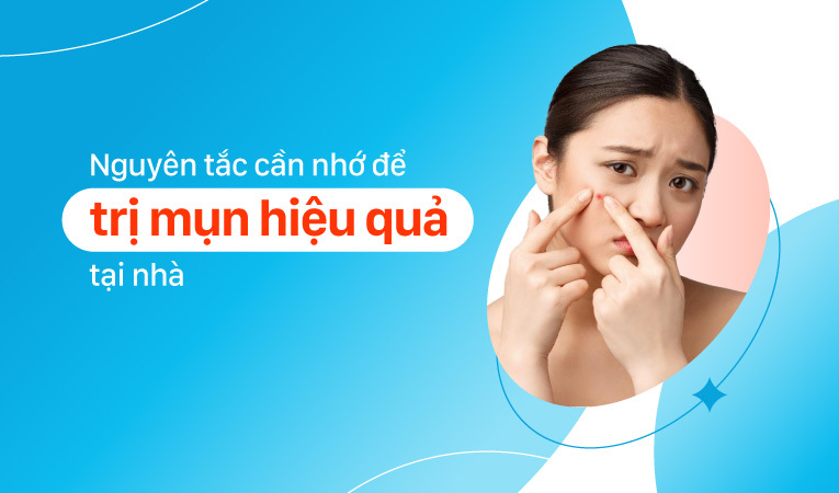 trị mụn hiệu quả tại nhà