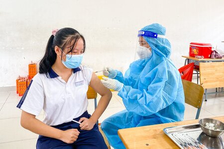 169.300 trẻ từ 5-11 tuổi ở Hà Nội đã tiêm mũi 1 vaccine Covid-19