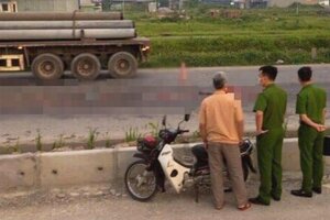 Truy tìm phương tiện tông chết người phụ nữ tử vong trên QL39