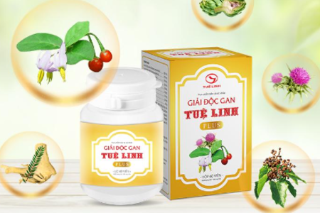 TPBVSK Giải độc gan Tuệ Linh Plus – Dành cho người viêm gan virus, xơ gan