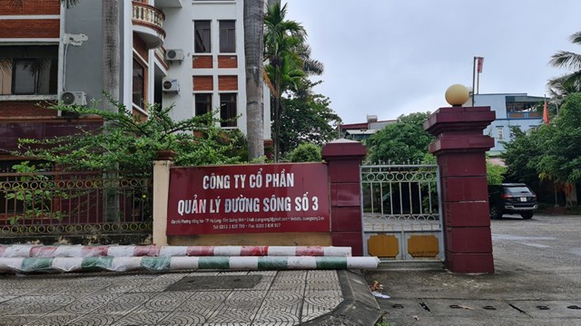 CTCP quản lý đường sông số 3 liên quan đến những dự án nào?