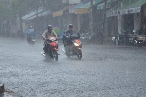 Tin thời tiết ngày 21/5: Miền Bắc mưa lớn kéo dài, nguy cơ xảy ra lốc sét