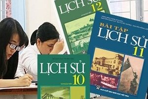 Đề nghị Bộ GD-ĐT quy định Lịch sử là môn học bắt buộc