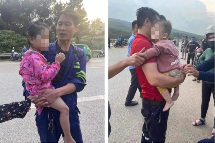 Cứu sống người mẹ ôm hai con nhảy cầu tự tử ở Thanh Hoá
