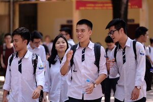 Hơn 1000 thí sinh thi lớp 10 chuyên Khoa học Xã hội & Nhân văn