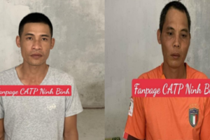 Bắt hai đối tượng trộm cắp nhiều nắp hố ga tại Ninh Bình