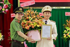 Thư ký Thứ trưởng Trần Quốc Tỏ giữ chức Phó giám đốc Công an tỉnh Lâm Đồng