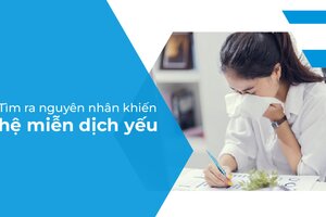 Tìm ra nguyên nhân khiến hệ miễn dịch yếu, hay bị ốm