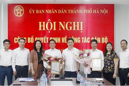 Hà Nội bổ nhiệm hai Phó giám đốc Sở Tài chính