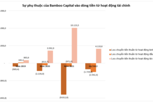 Bamboo Capital dòng tiền âm, gánh nặng nợ tăng cao
